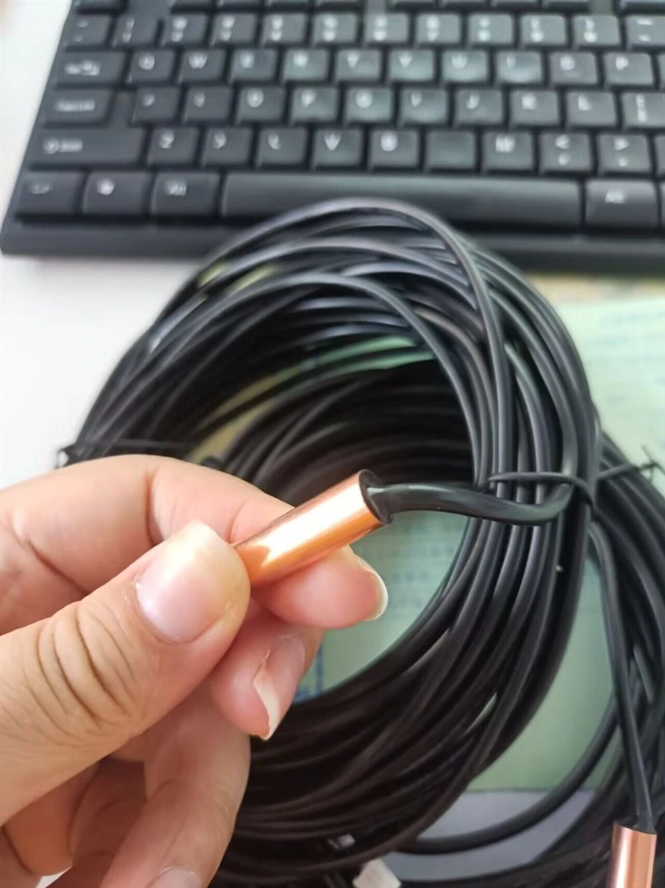 NTC Temperature Sensor Wires 5K 10K 100K Thermistor Black Wire suppliers
